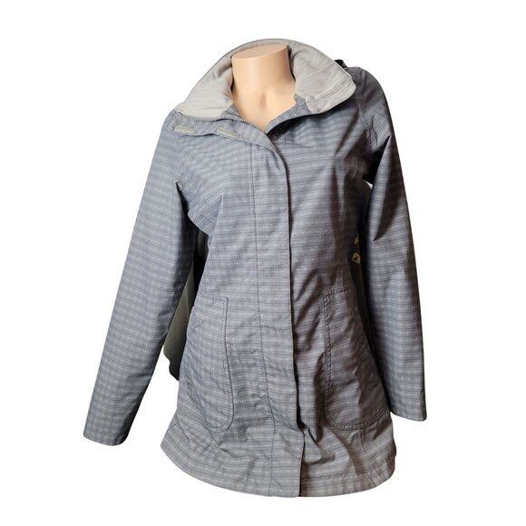 Marmot Womens Membrain Gray Plaid Jacket M - Picture 13 of 13